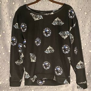 Juicy Couture Diamond Crewneck